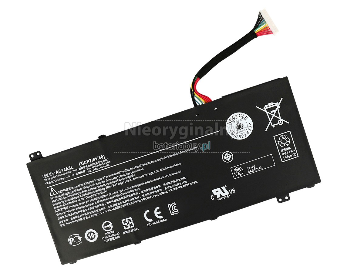 Acer SPIN 3 SP314-51-39XX batteria