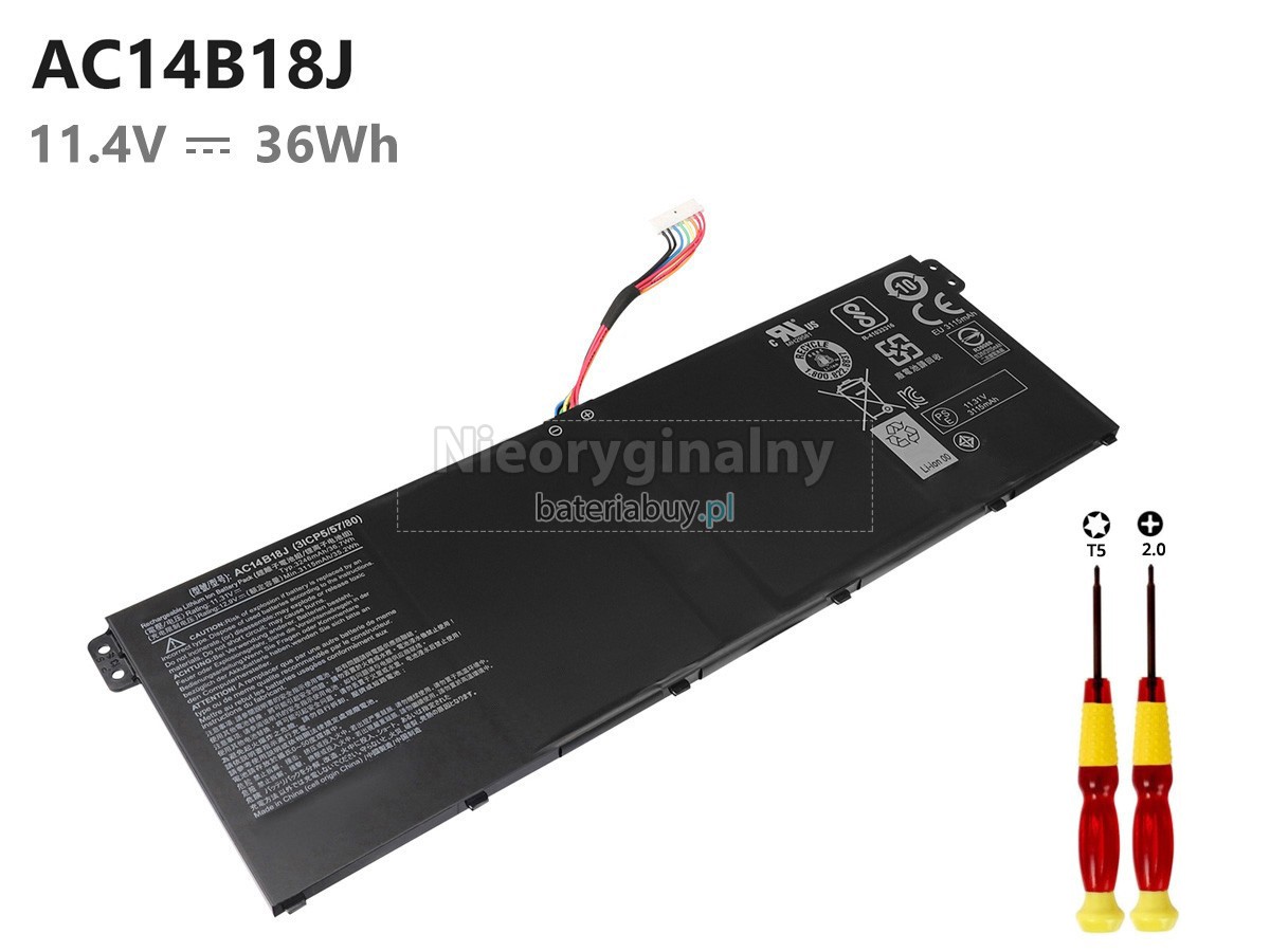 Acer SPIN 3 SP313-51N-529G batteria