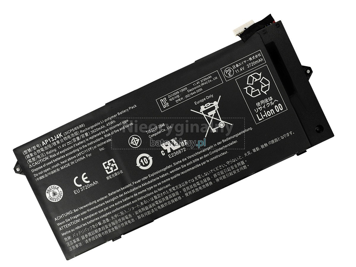 Acer Chromebook SPIN 512 R852T batteria