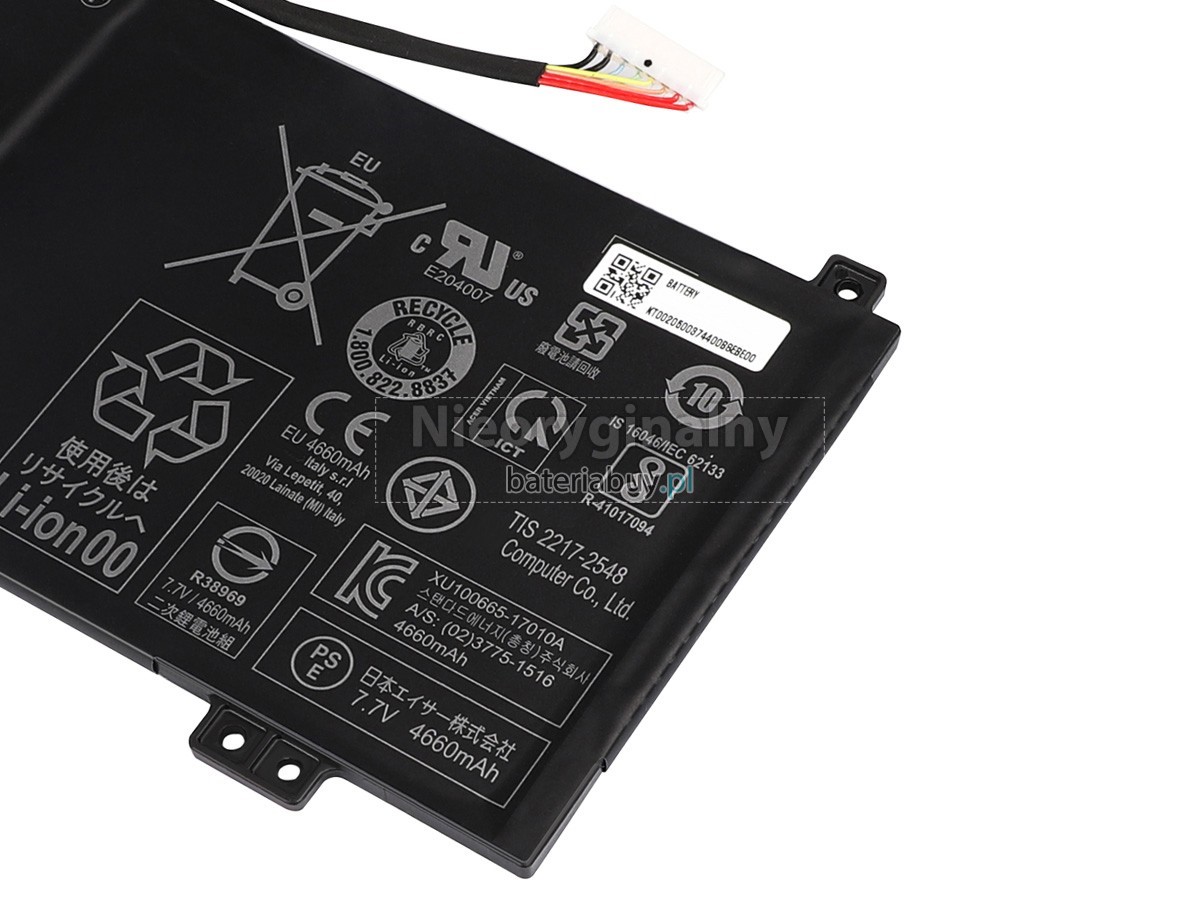 Acer Chromebook SPIN 11 CP511-1H-C7Q1 batteria
