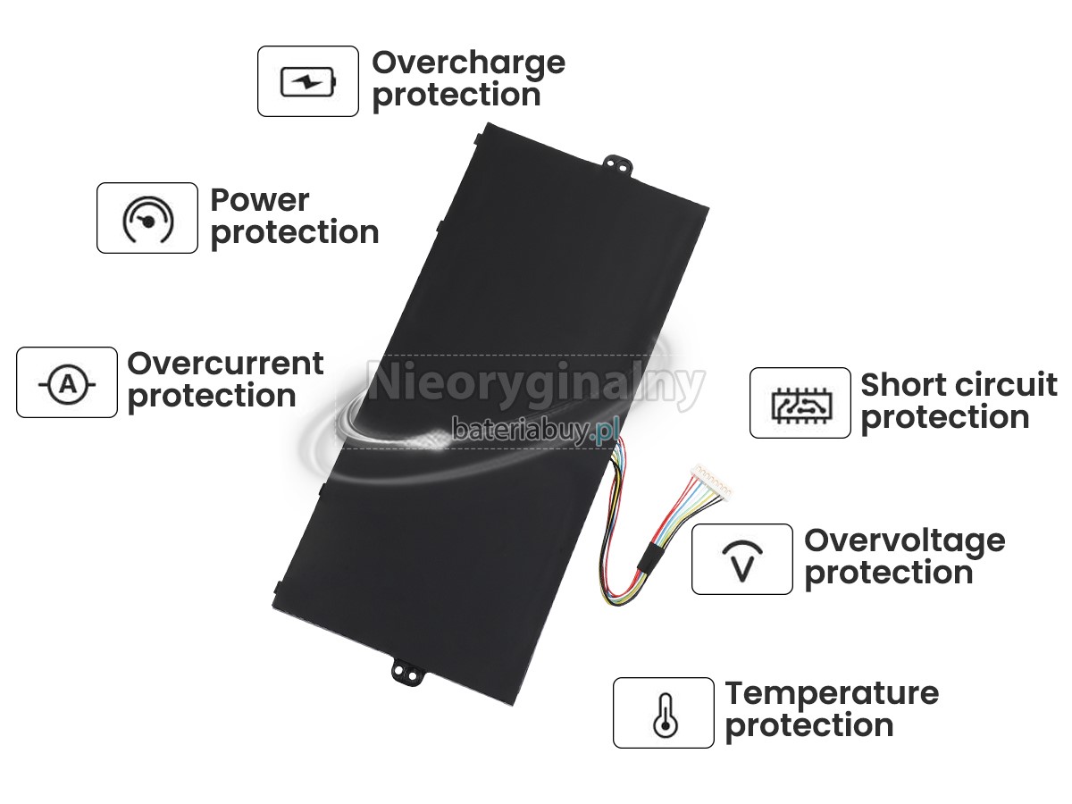 Acer Chromebook SPIN 513 CP513-1H-S17L bateria