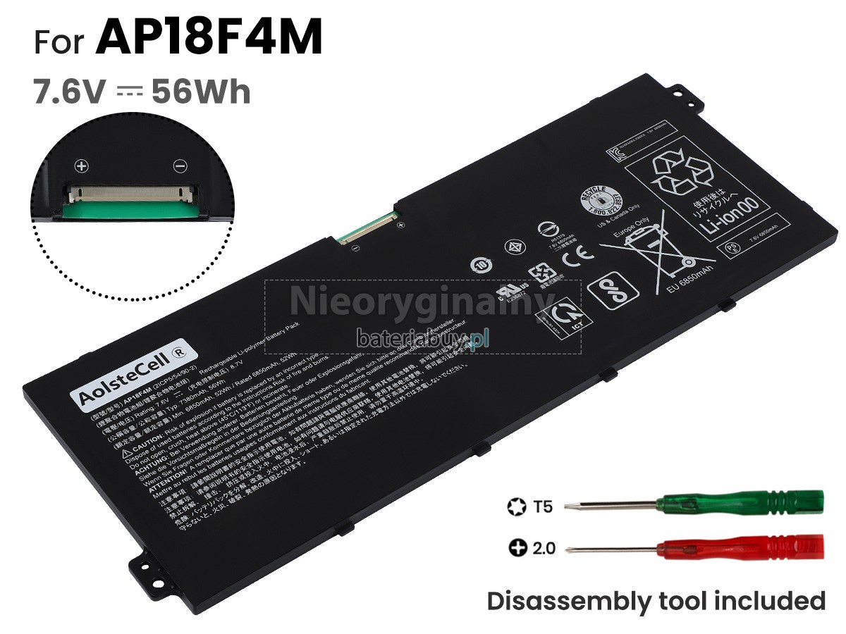 Acer Chromebook CB714-1WT-37JH bateria
