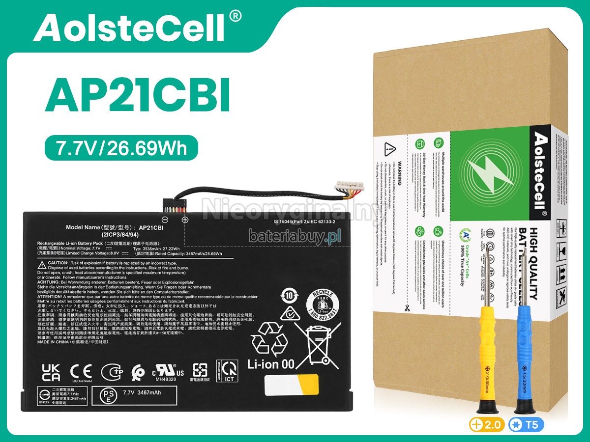 Bateria do Laptop Acer AP21CBI