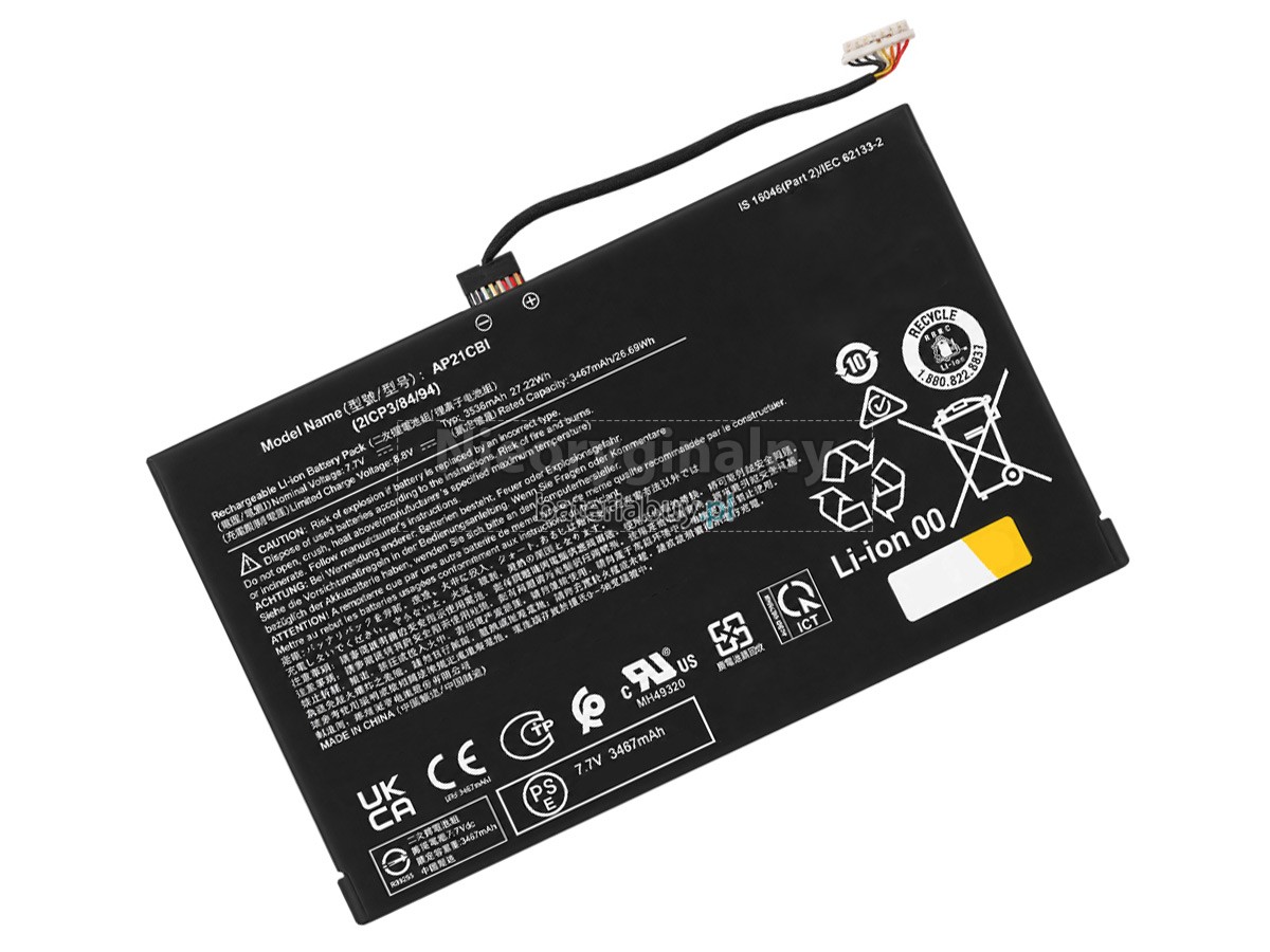 Bateria do Laptop Acer AP21CBI