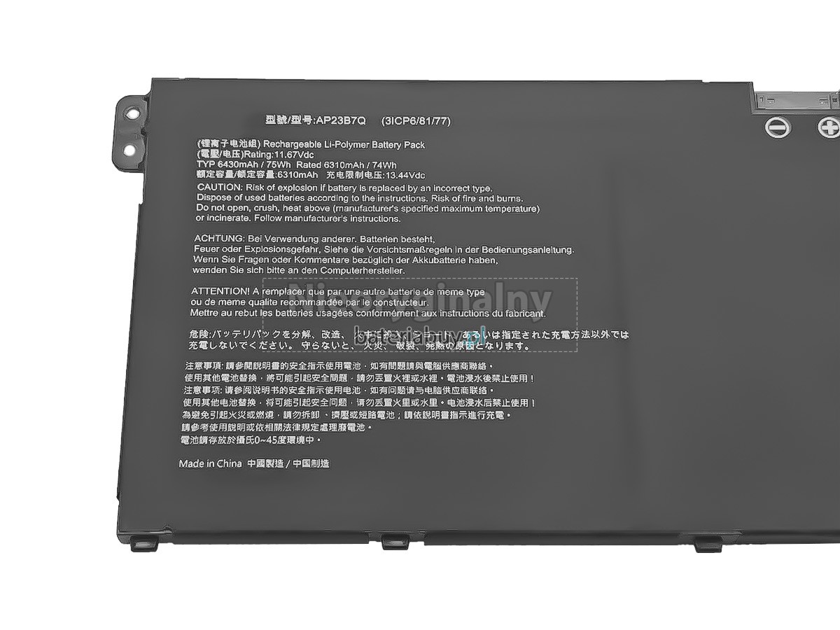 Acer AP23B7Q bateria