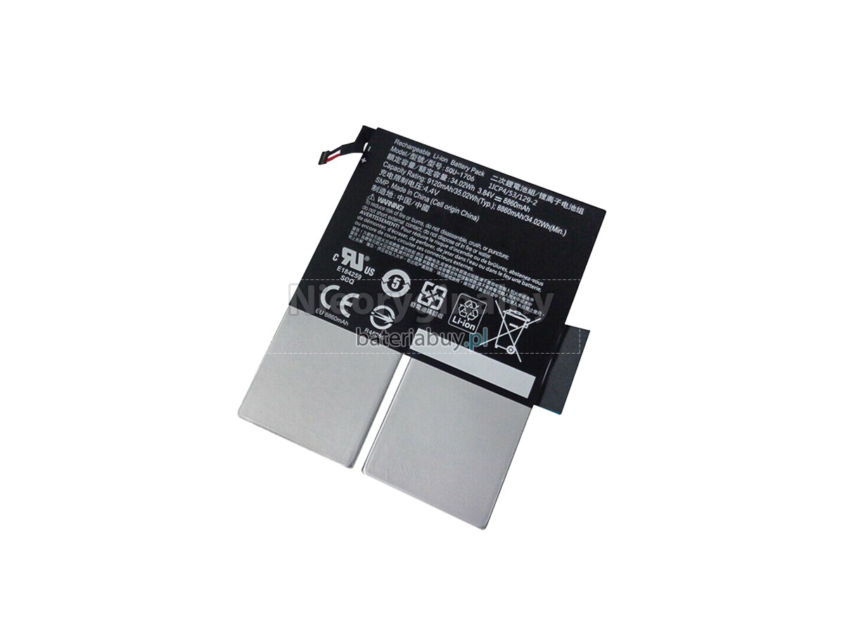 Acer Chromebook Tab 10-D651N-K9WT batteria