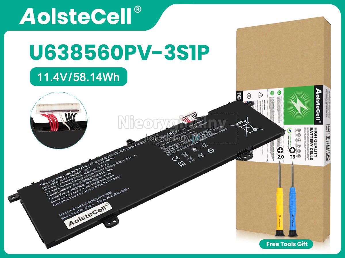 Bateria do Laptop Acer U638560PV-3S1P