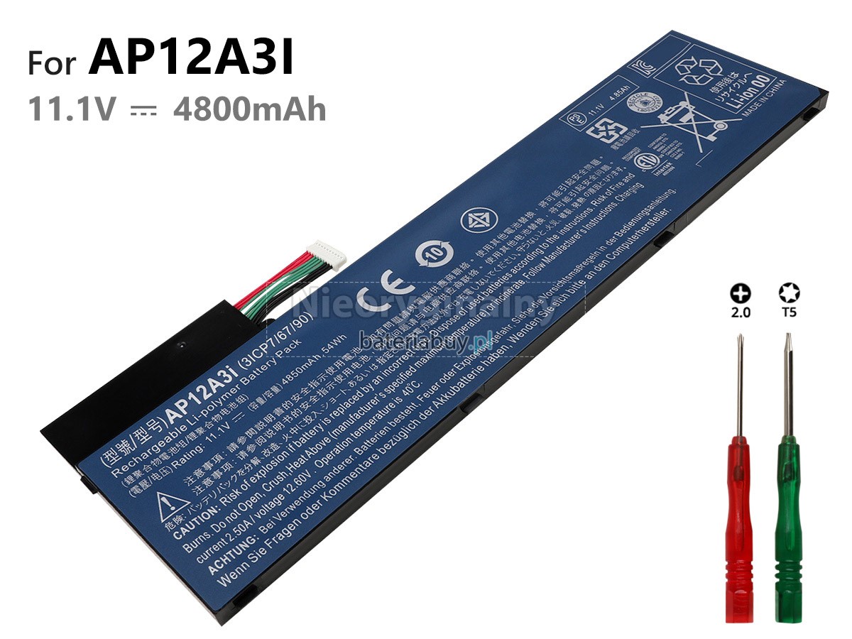 Acer TravelMate P658-G2-M batteria