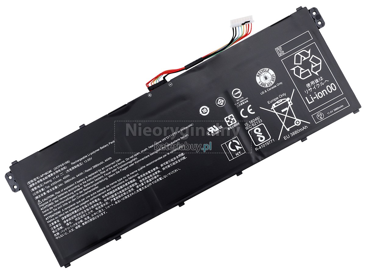 Acer Chromebook SPIN 512 R853TA-C7KT batteria