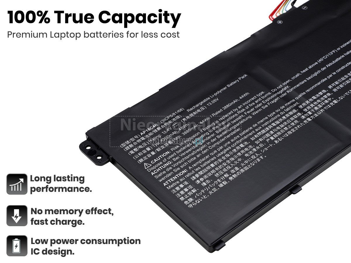 Acer TravelMate P2 P214-53-591K batteria