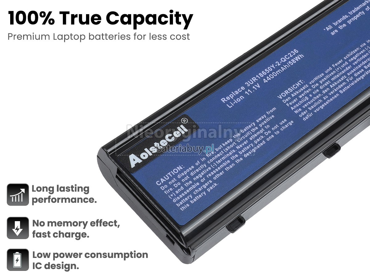Acer TravelMate 5604WSMI bateria