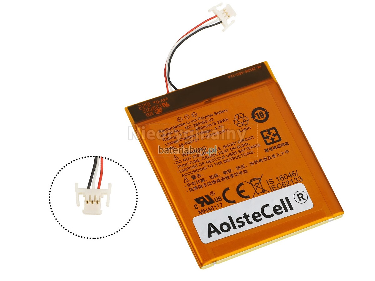 Amazon KINDLE 7 WP63GW bateria