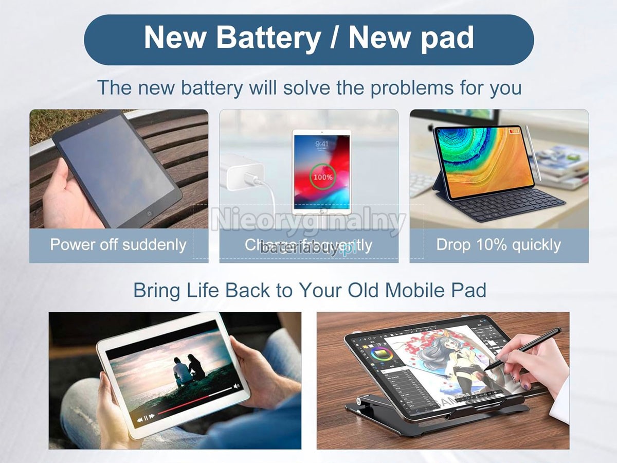 Amazon FIRE HD 8 K72LL3 bateria