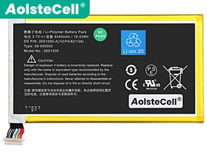 Bateria do Amazon 26S1001-A1(1ICP4/82/138)