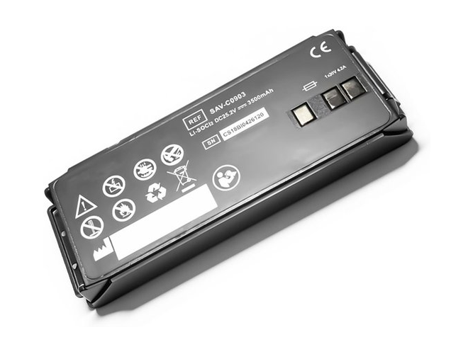 Bateria do AMI Italia Saver One defibrillator