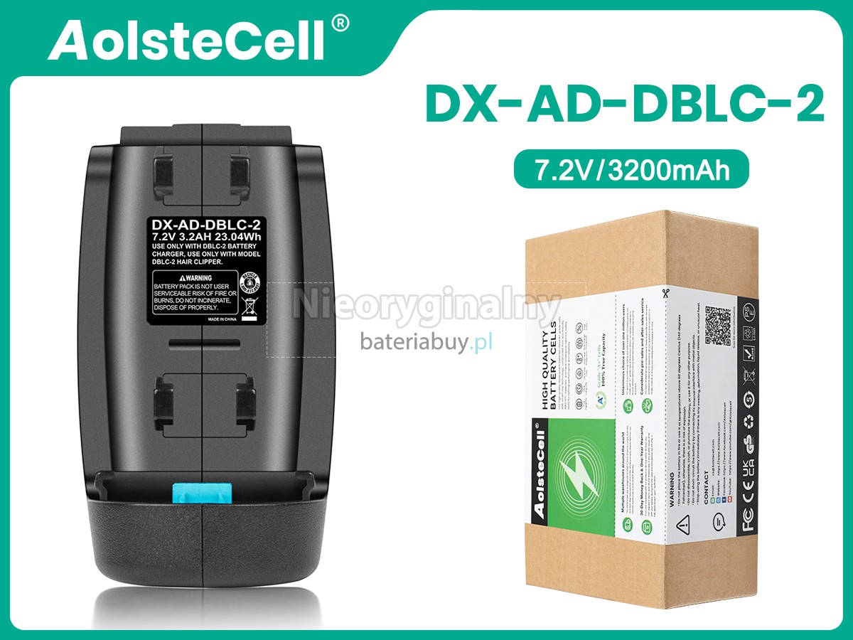 Andis PULSE ZR II CLIPPERS bateria