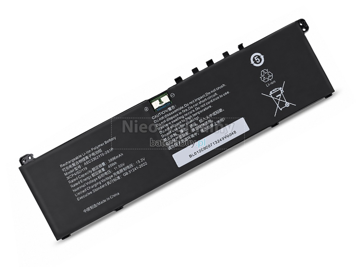 AolsteCell AEC3362119-3S1P bateria