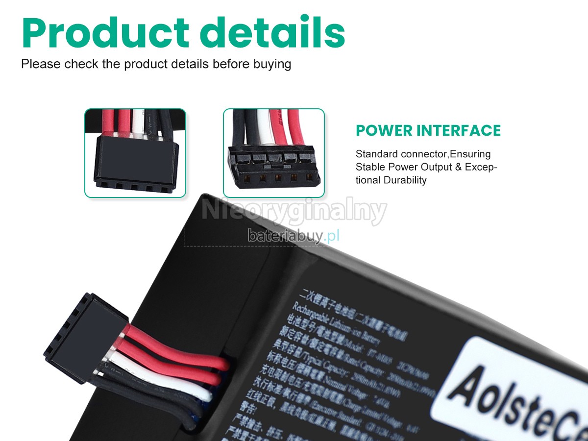 AolsteCell BT-M005 bateria
