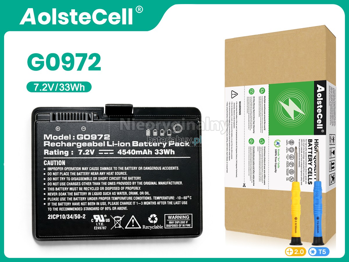 Bateria do Akcesoria AolsteCell G0972