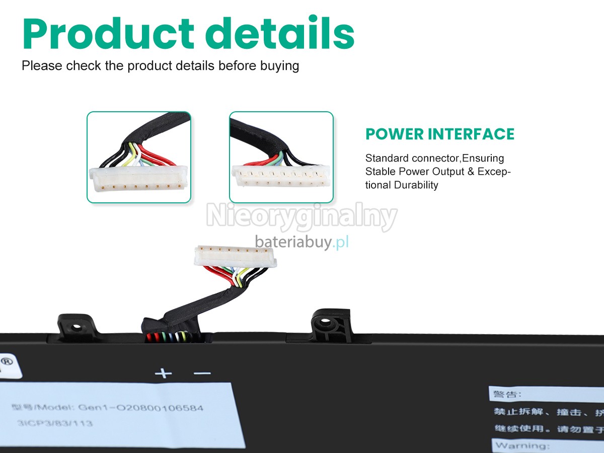 AolsteCell GEN1-O20800106584 bateria