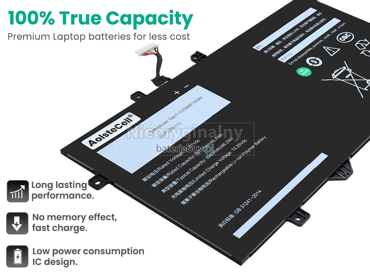 AolsteCell GEN1-O20800106584 bateria