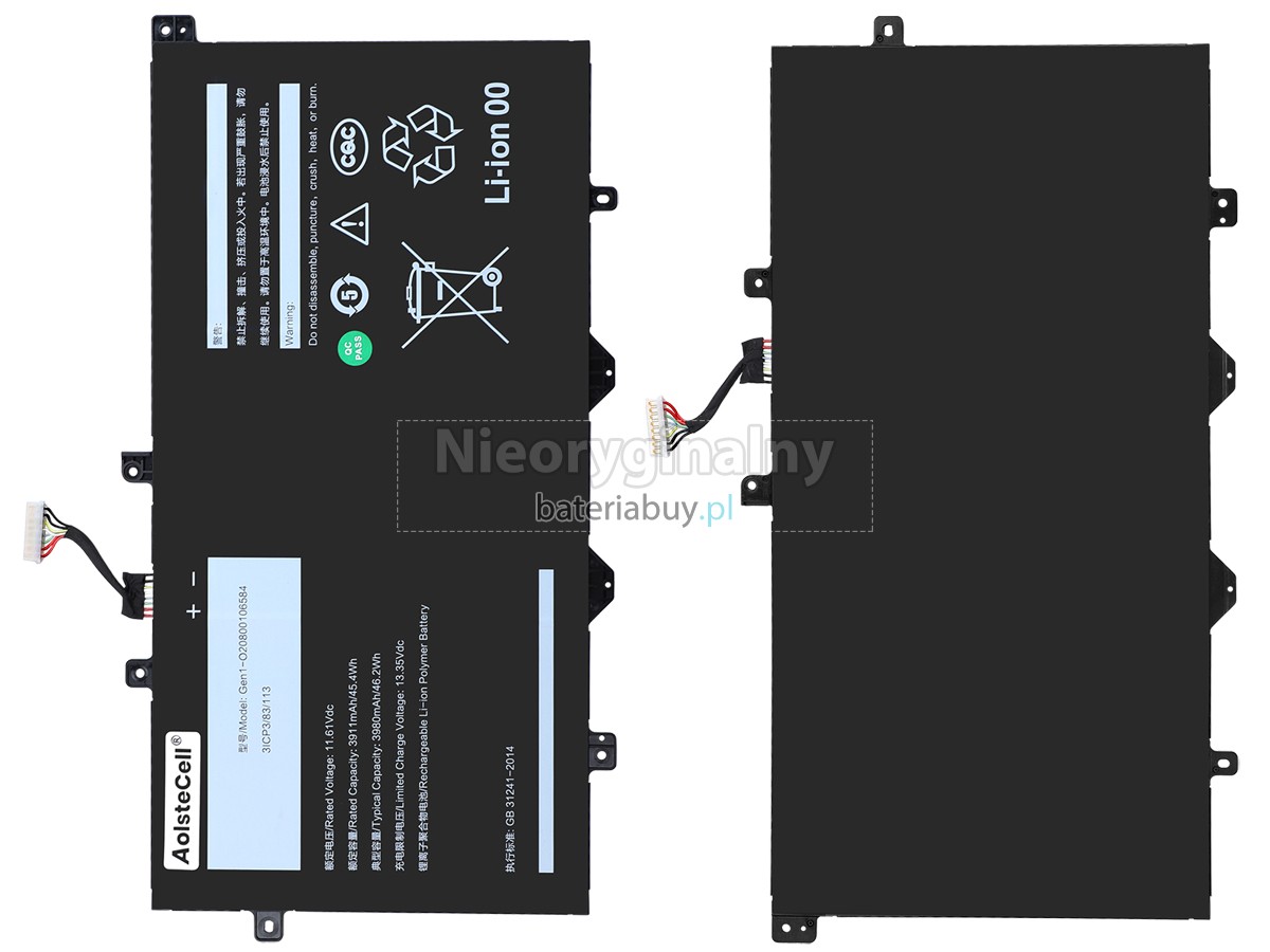 AolsteCell GEN1-O20800106584 bateria