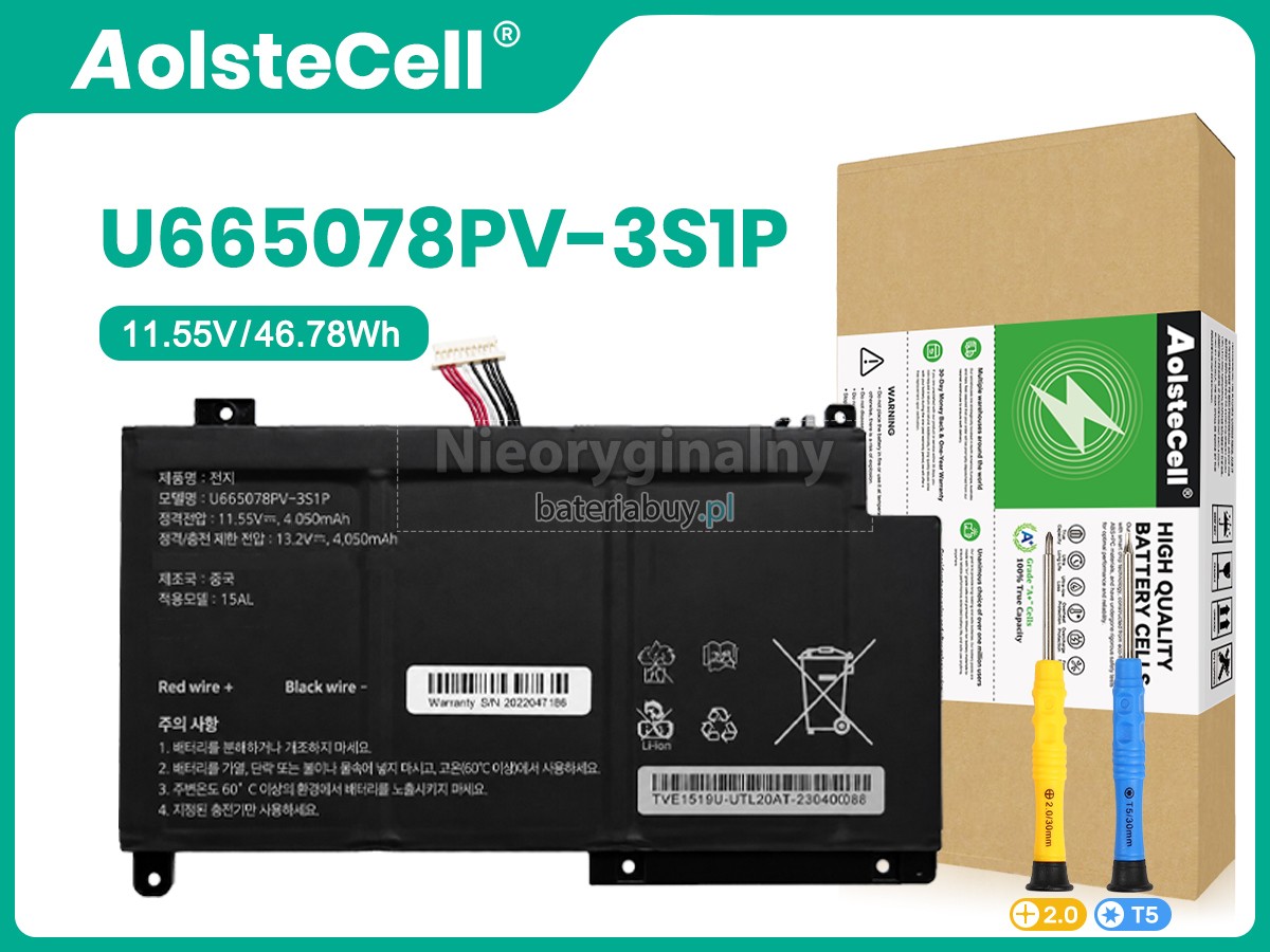 AolsteCell 655077-3S bateria