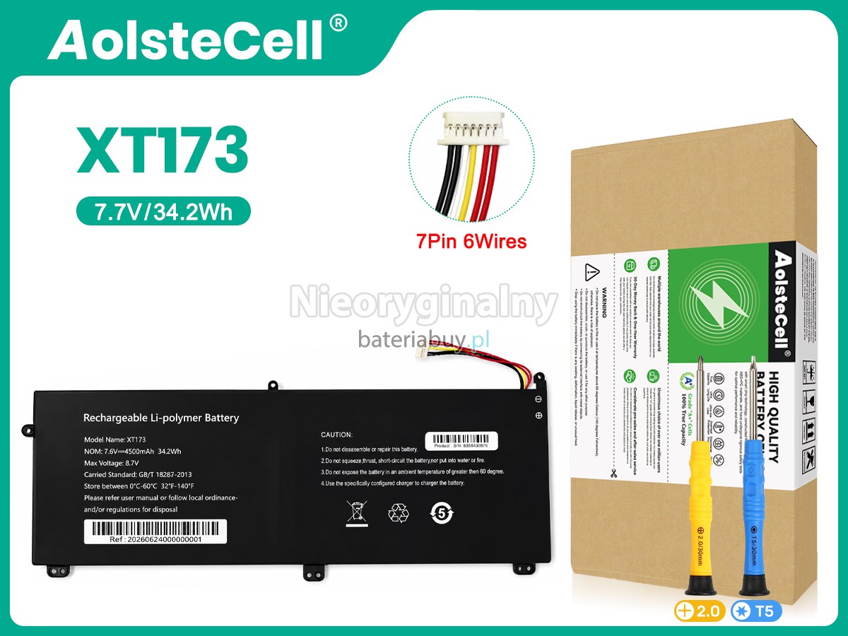 Bateria do Laptop AolsteCell XT173
