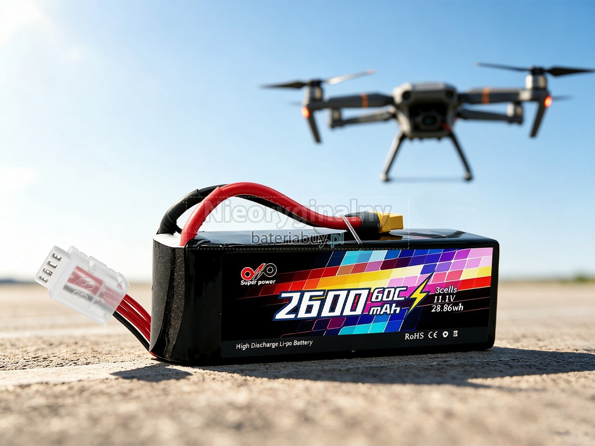 Bateria do Inteligentny lot AolsteCell 11.1V 2600MAH 60C XT60