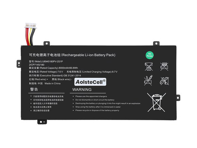 Bateria do AolsteCell U6945180PV-2S1P