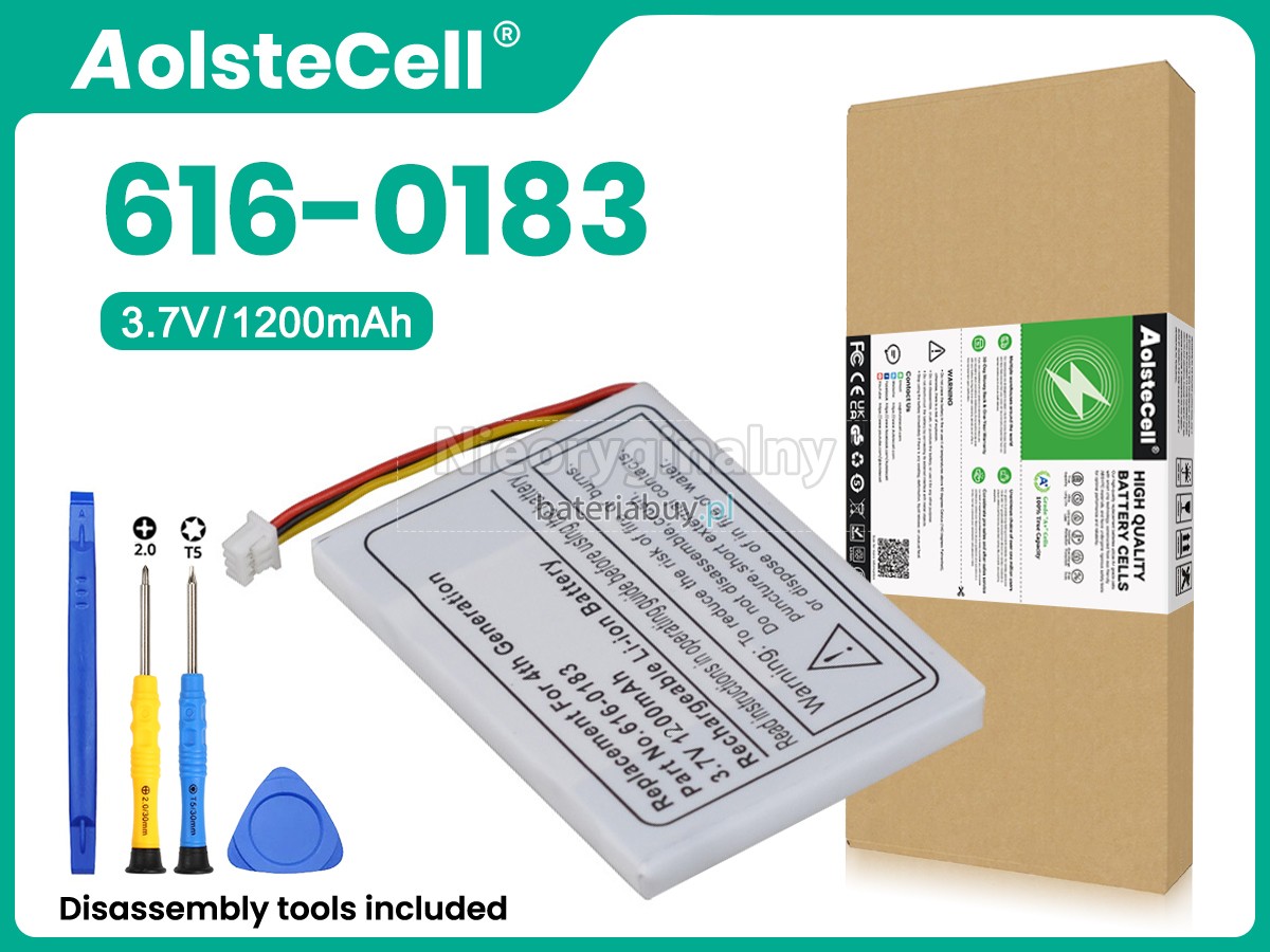 Apple 616-0183 bateria