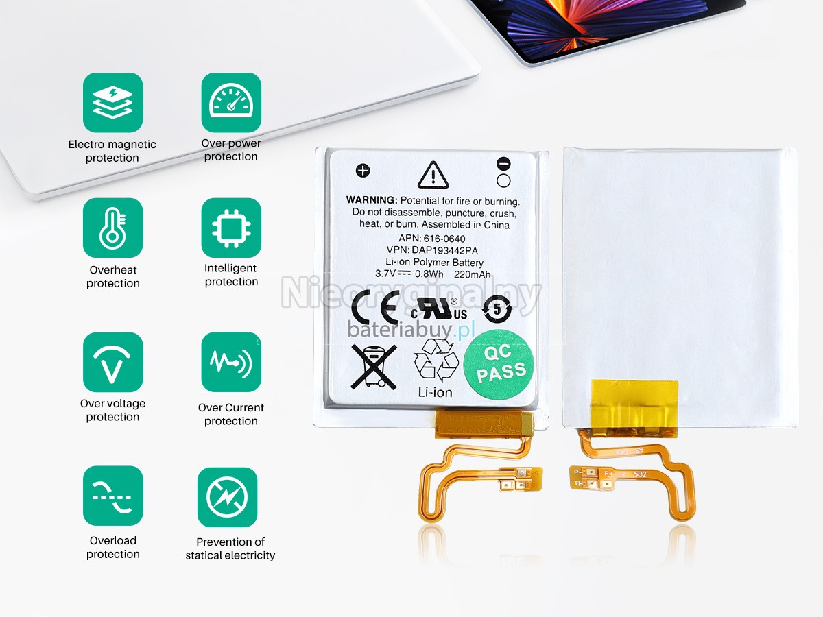 Apple IPOD NANO 7 bateria