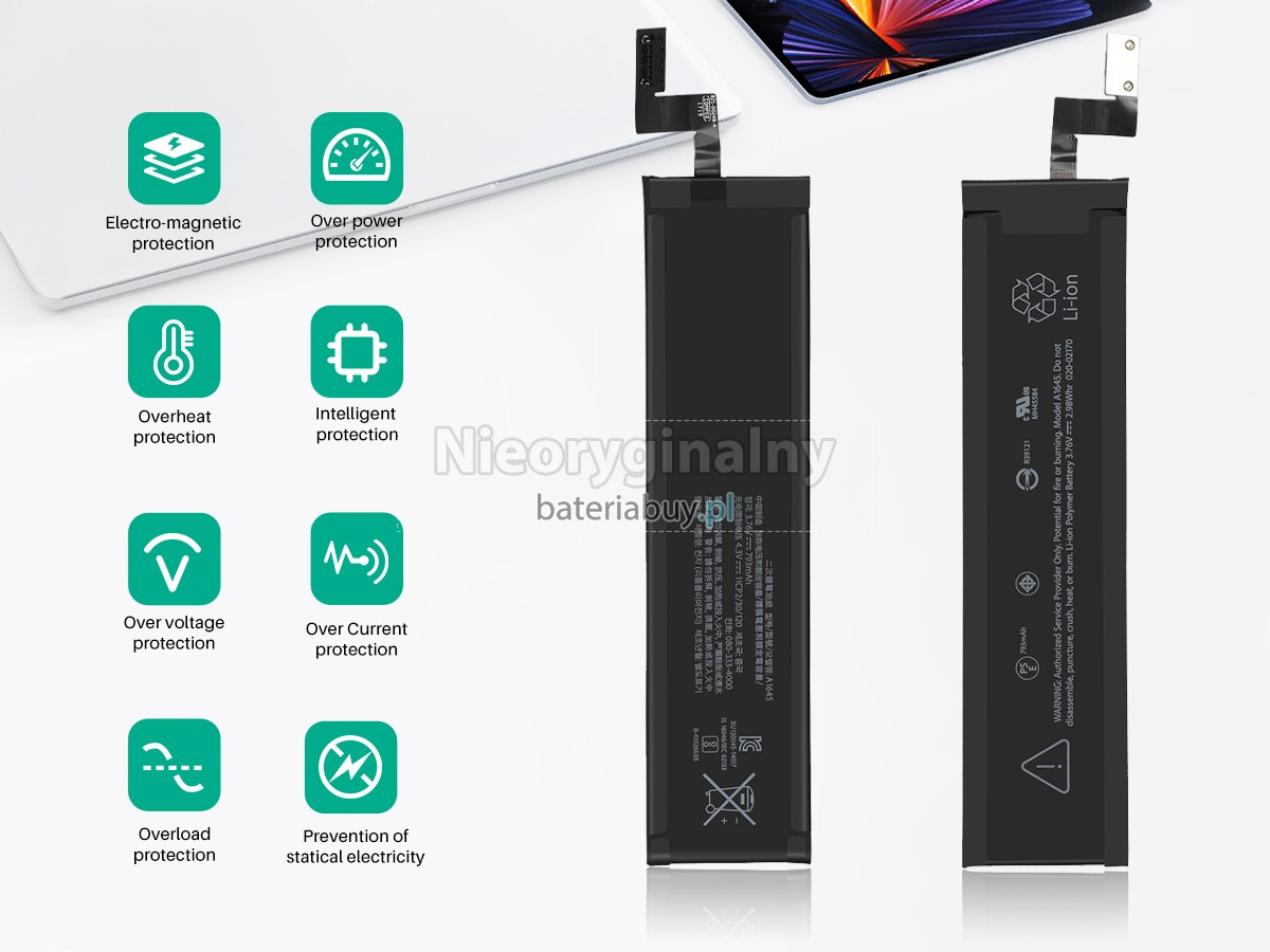 Apple MAGIC TRACKPAD 2 KEYBOARD bateria