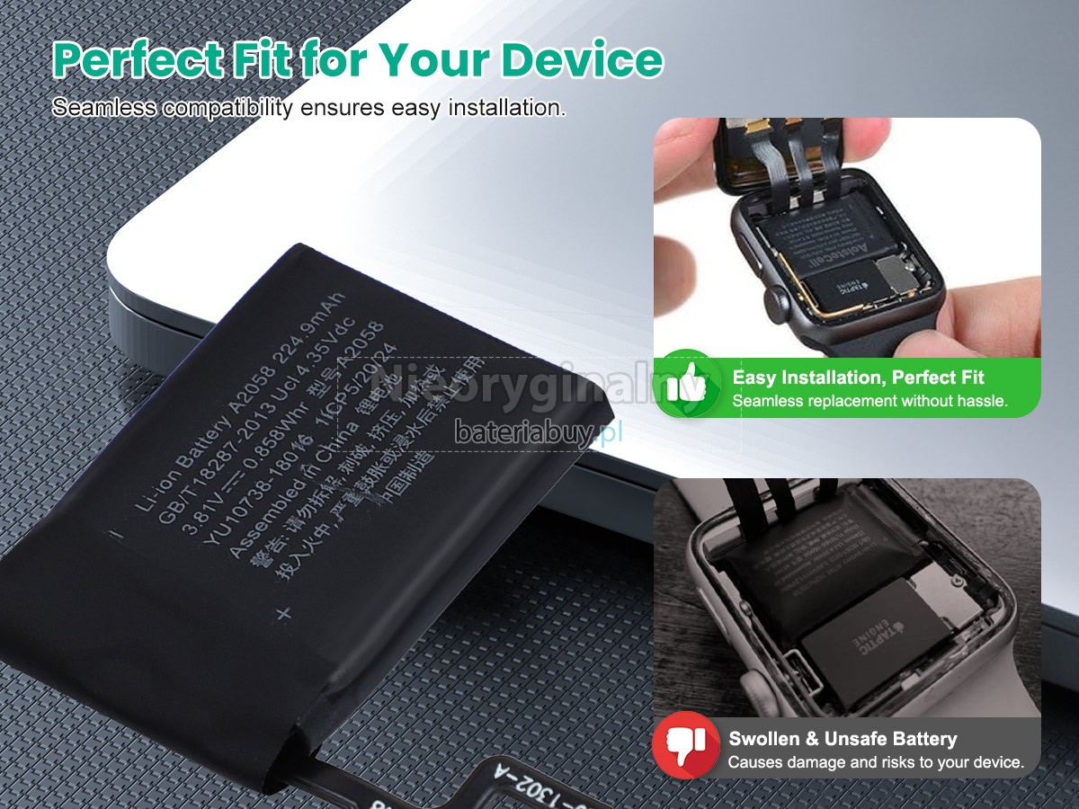 Apple WATCH Series 4 NIKE+ GPS 40MM bateria