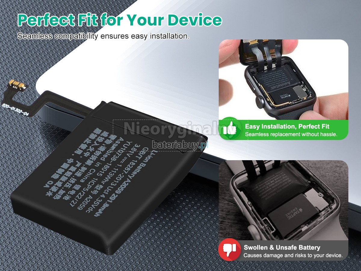 Apple WATCH Series 4 NIKE+ GPS 44MM bateria