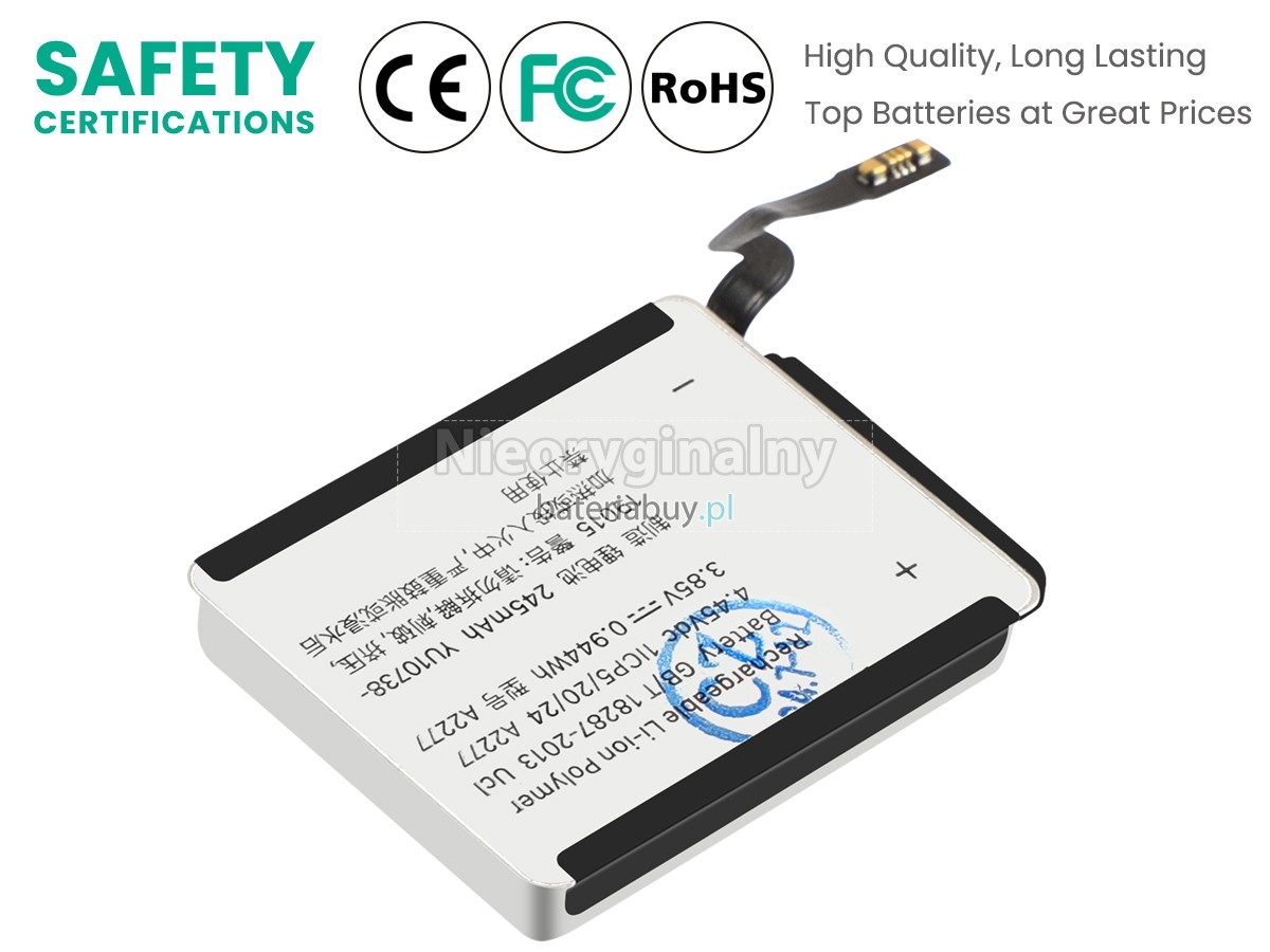 Apple MNTK3LL/A bateria