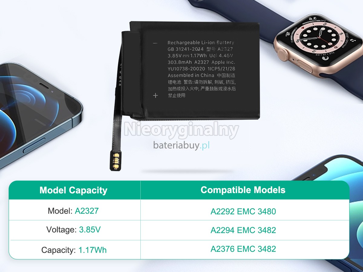 Apple WATCH Series 6 GPS 44MM bateria