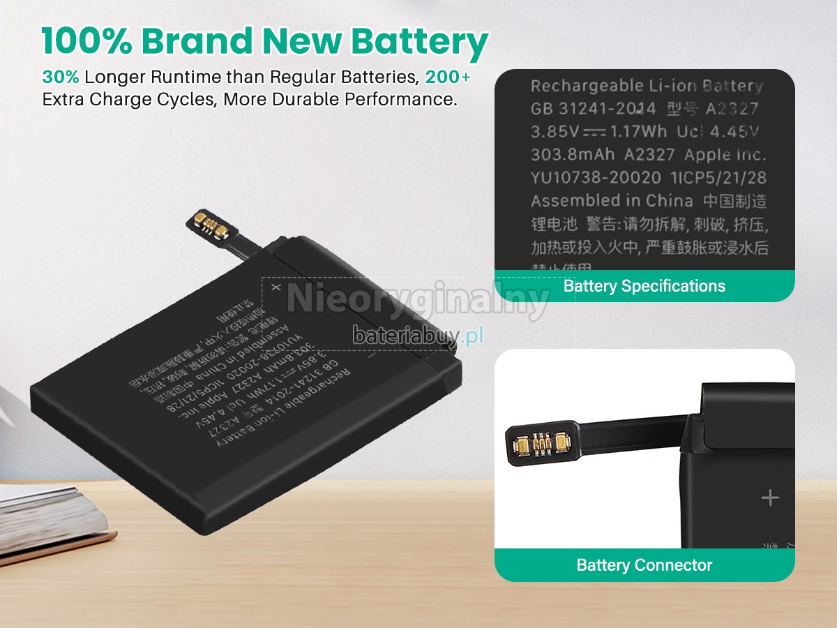 Apple WATCH Series 6 GPS 44MM bateria