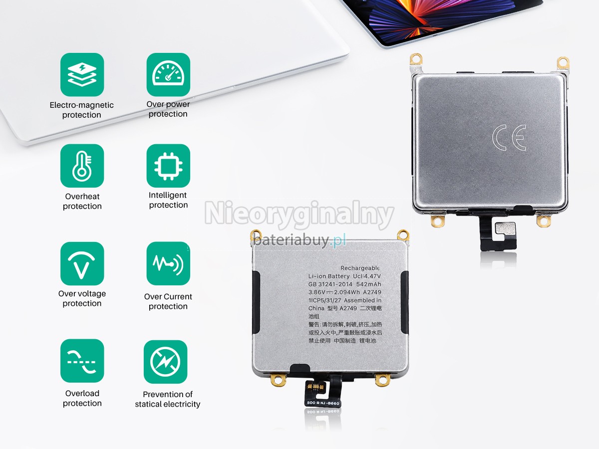 Apple A2956 bateria