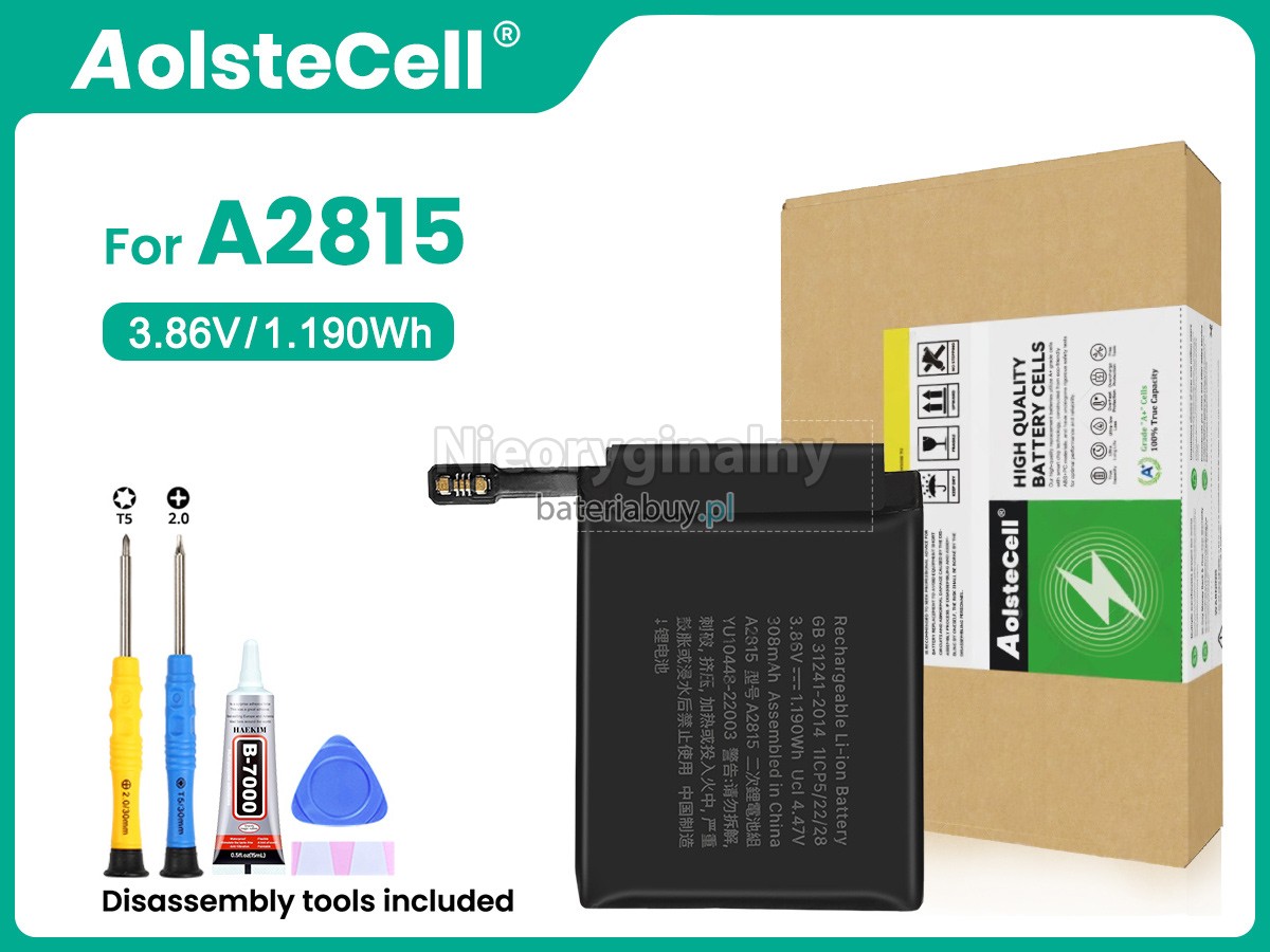 Apple A2774 EMC 8097 bateria