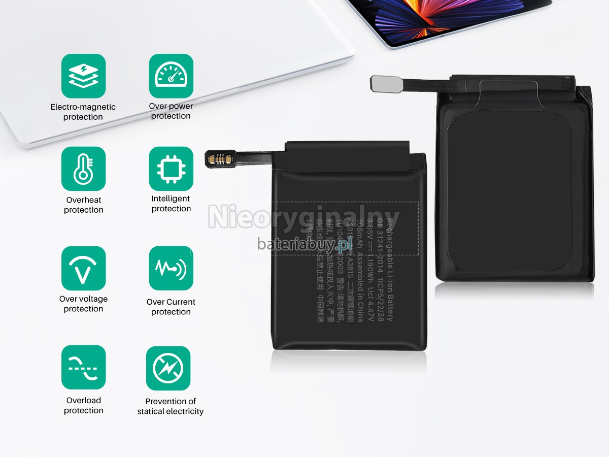 Apple A2774 EMC 8097 bateria