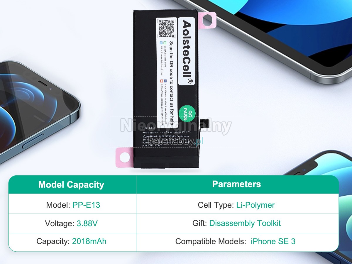Apple IPHONE SE(3RD GEN 2022) bateria