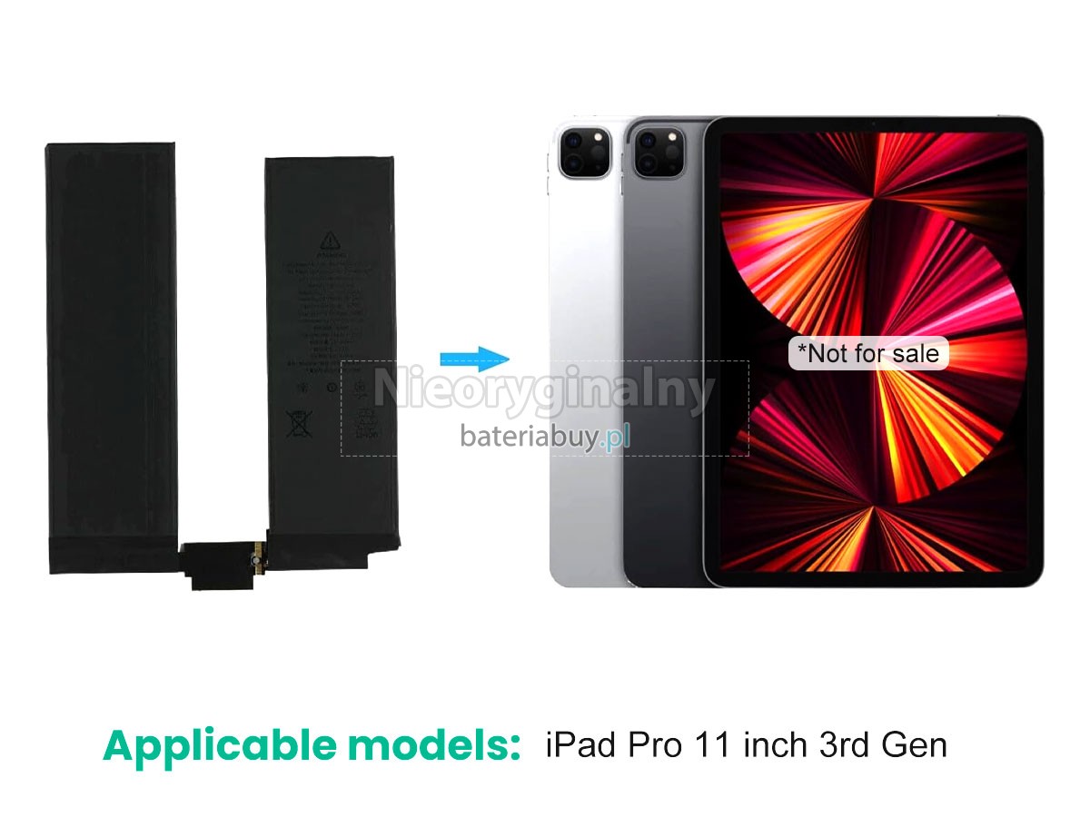 Apple A2459 EMC 3683 bateria