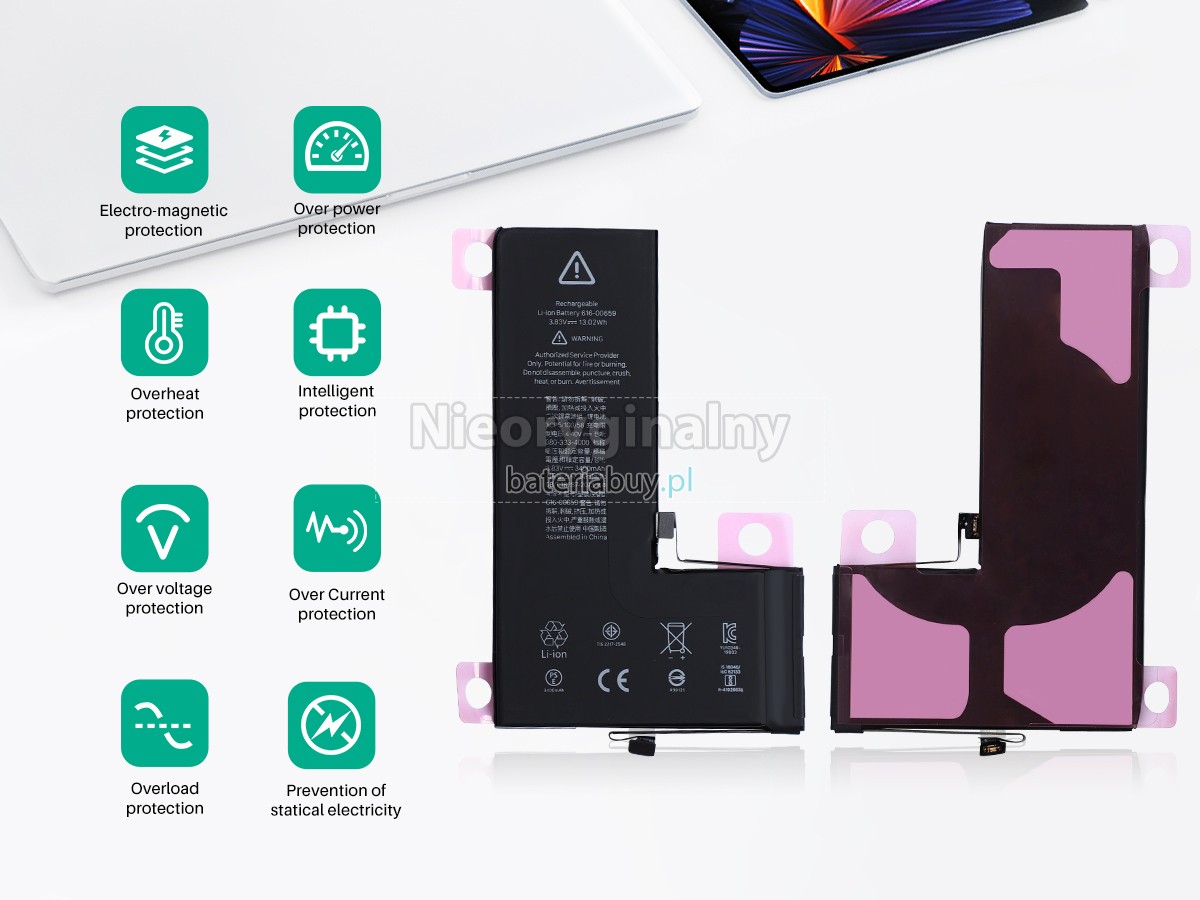 Apple A2215 EMC 3307 bateria