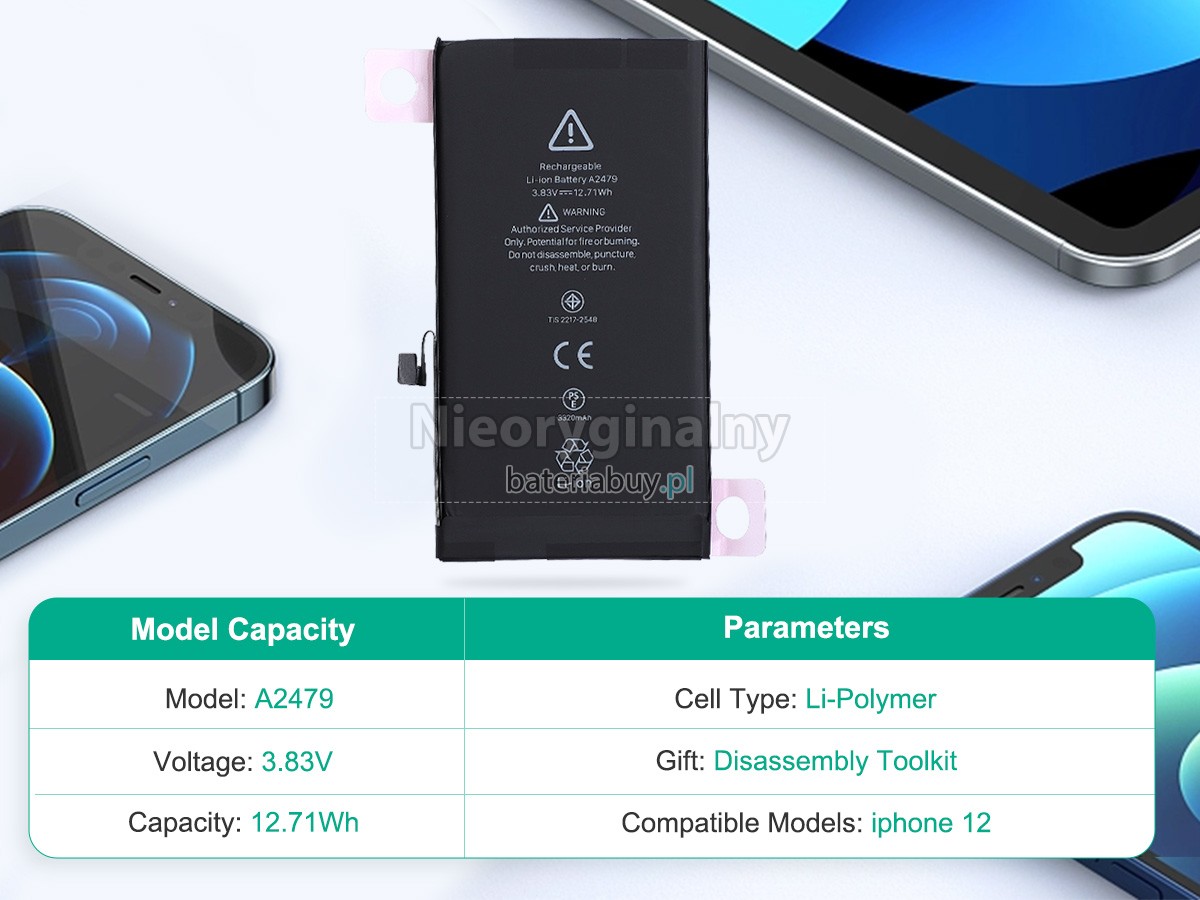 Apple IPHONE 12/12 PRO bateria