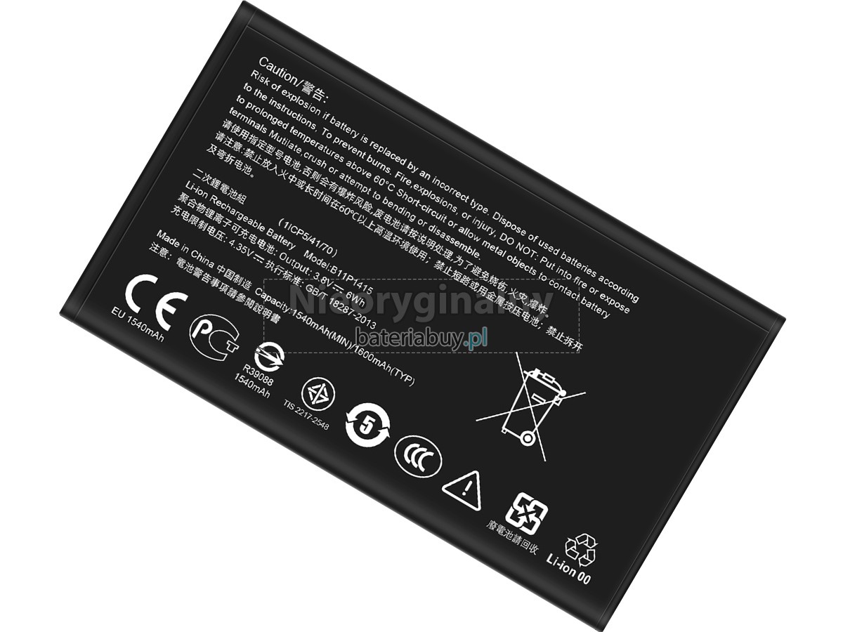 Asus ZC451TG bateria