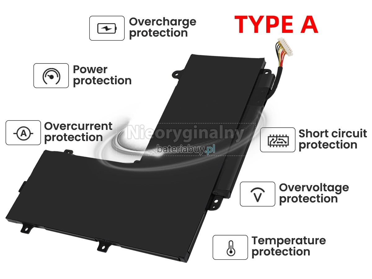 Asus VivoBook Flip 12 TP203NAH-BP055T bateria