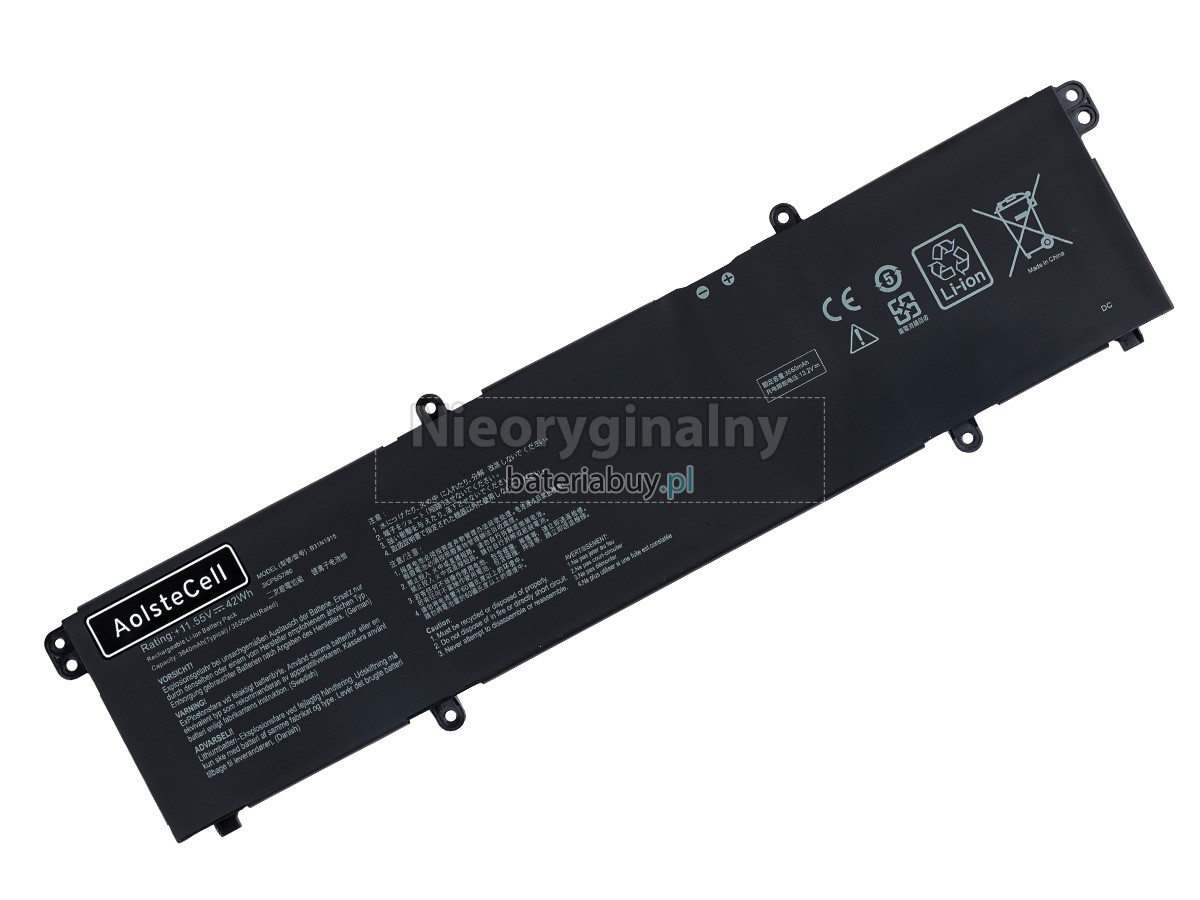 Asus EXPERTBook B1 B1500CEAE-XS53 bateria