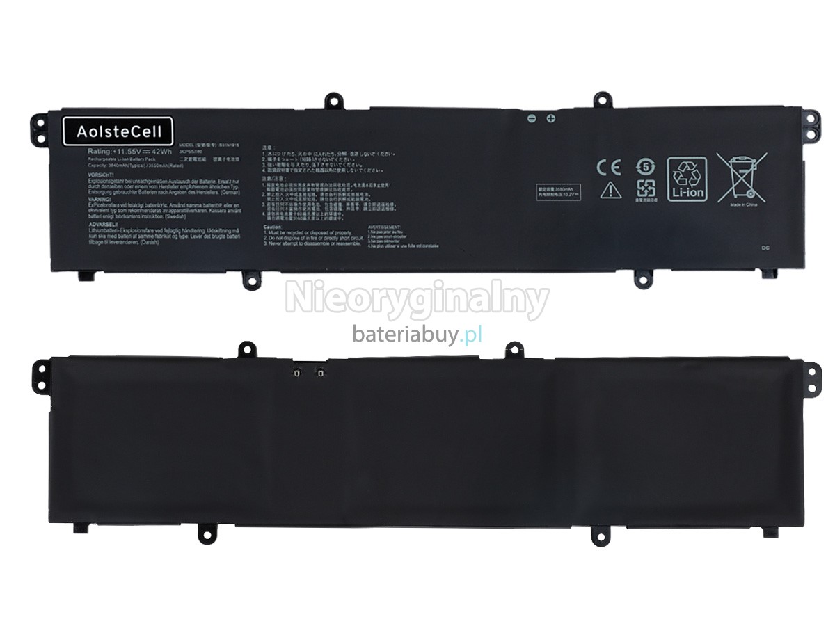 Asus EXPERTBook B1 B1500CEAE-XS53 bateria