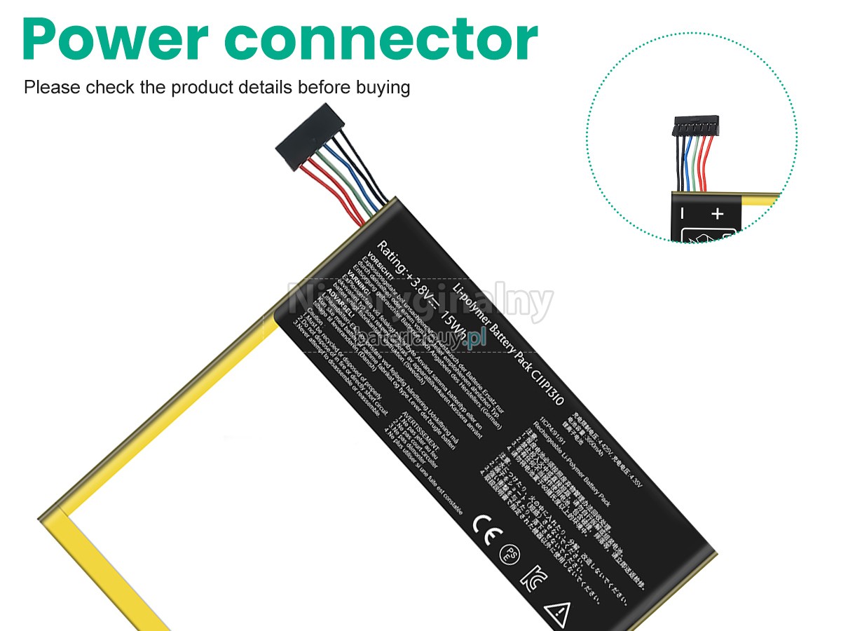 Asus K00E bateria